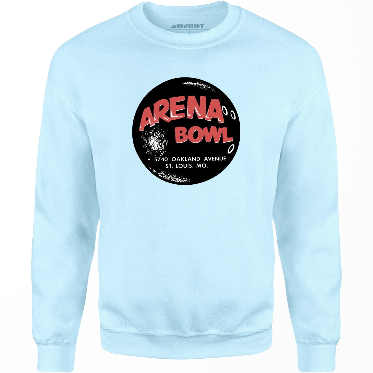 Arena Bowl - St. Louis, MO - Vintage Bowling Alley - Unisex Sweatshirt
