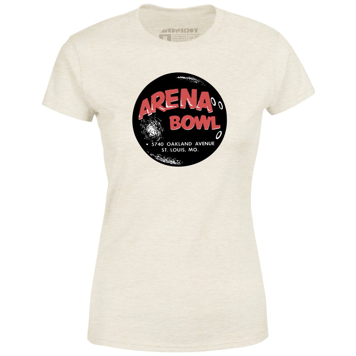Arena Bowl - St. Louis, MO - Vintage Bowling Alley - Women's T-Shirt