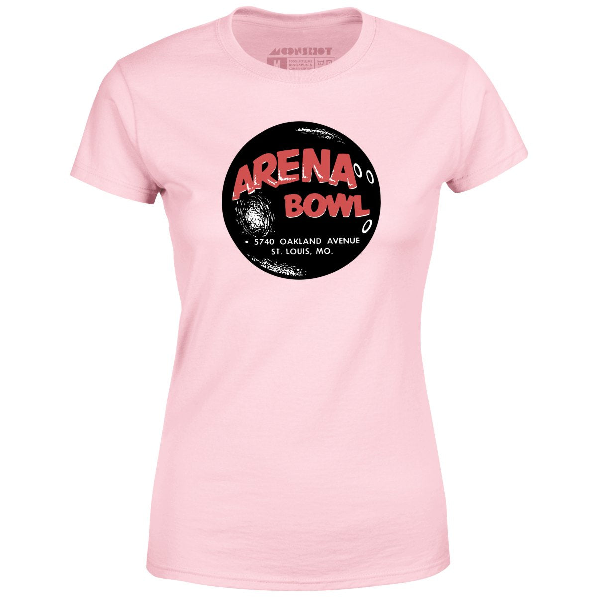 Arena Bowl - St. Louis, MO - Vintage Bowling Alley - Women's T-Shirt
