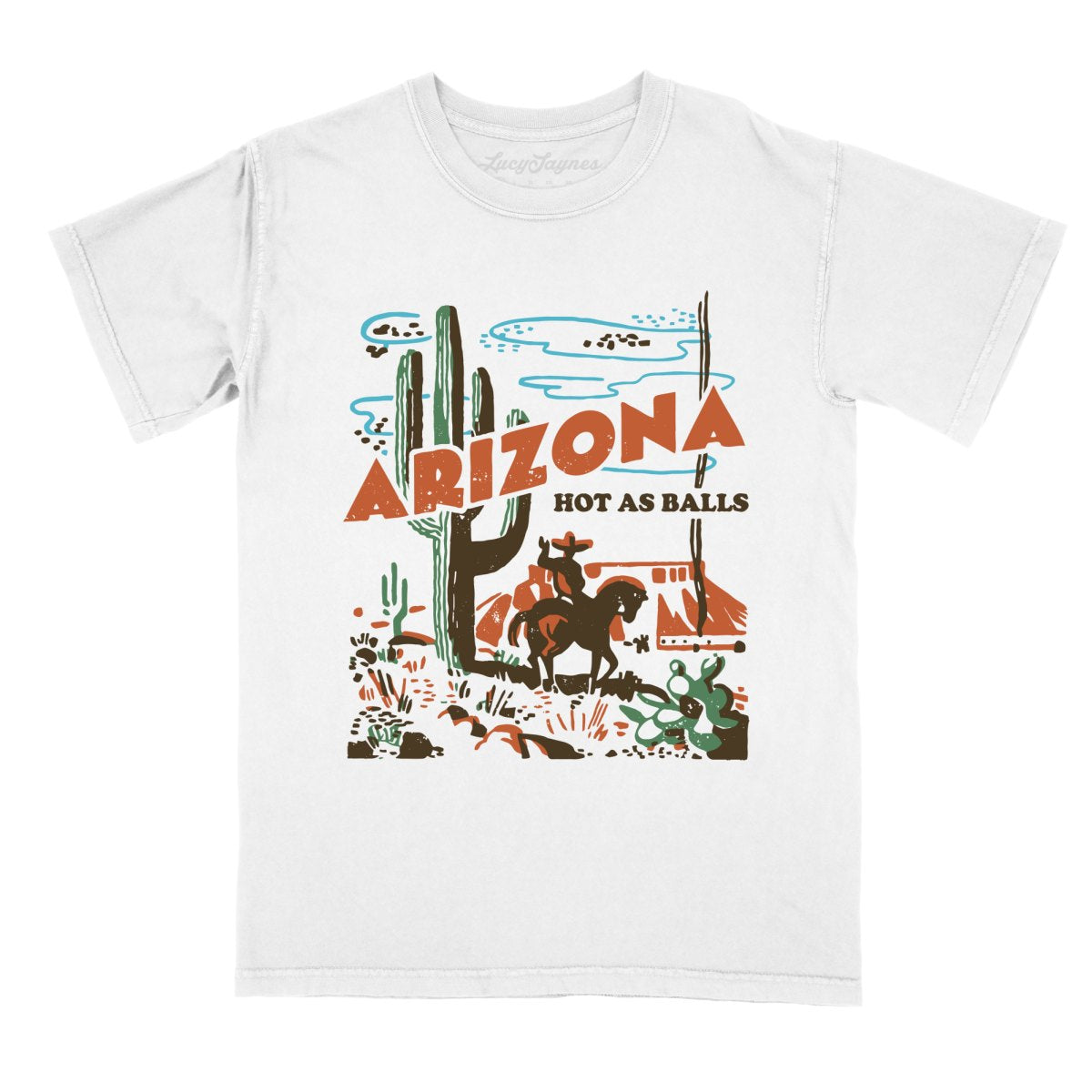 Arizona Hot As Balls Comfort Colors Tee