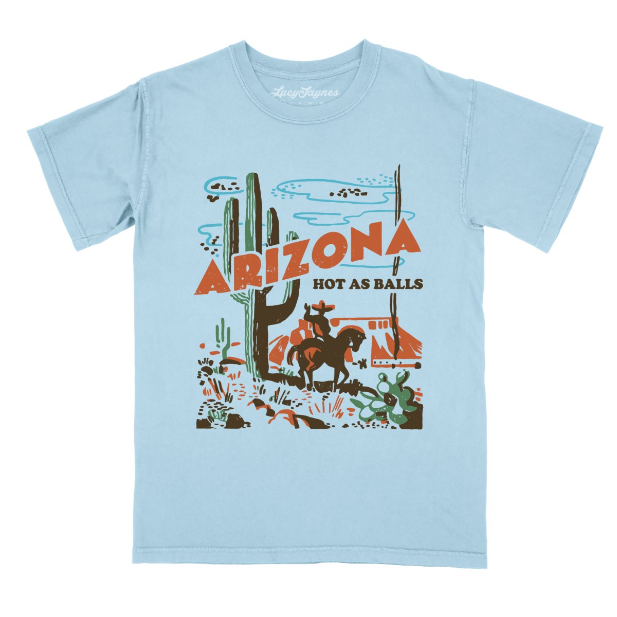 Arizona Hot As Balls Comfort Colors Tee