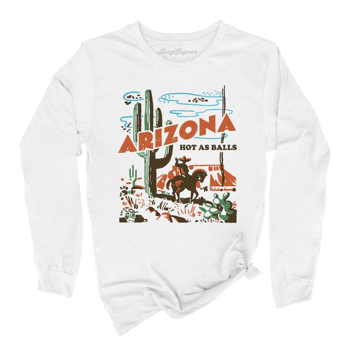 Arizona Hot As Balls Long Sleeve Tee