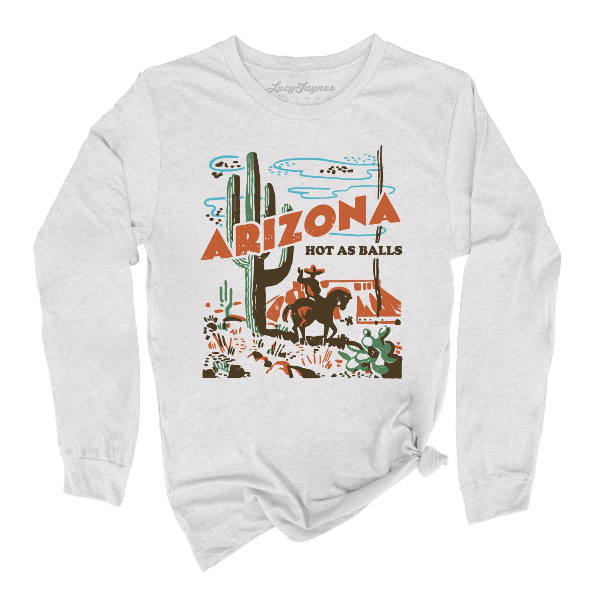 Arizona Hot As Balls Long Sleeve Tee