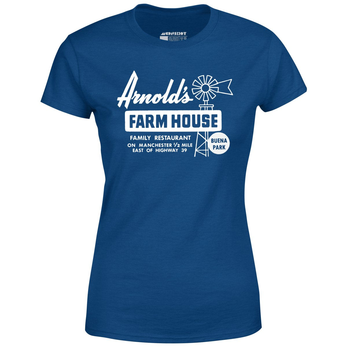 Arnold's Farmhouse - Buena Park, CA - Vintage Restaurant - Women's T-Shirt