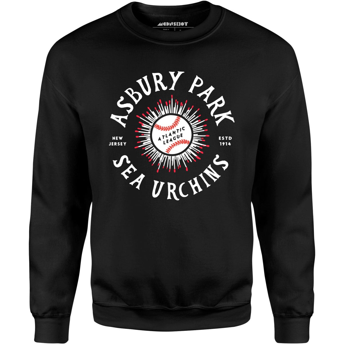 Asbury Park Sea Urchins - New Jersey - Vintage Defunct Baseball Teams - Unisex Sweatshirt