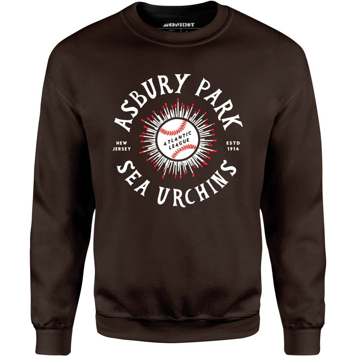 Asbury Park Sea Urchins - New Jersey - Vintage Defunct Baseball Teams - Unisex Sweatshirt