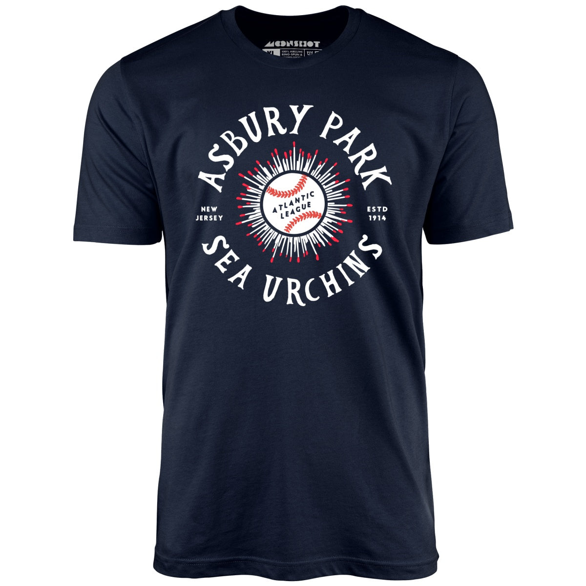 Asbury Park Sea Urchins - New Jersey - Vintage Defunct Baseball Teams - Unisex T-Shirt