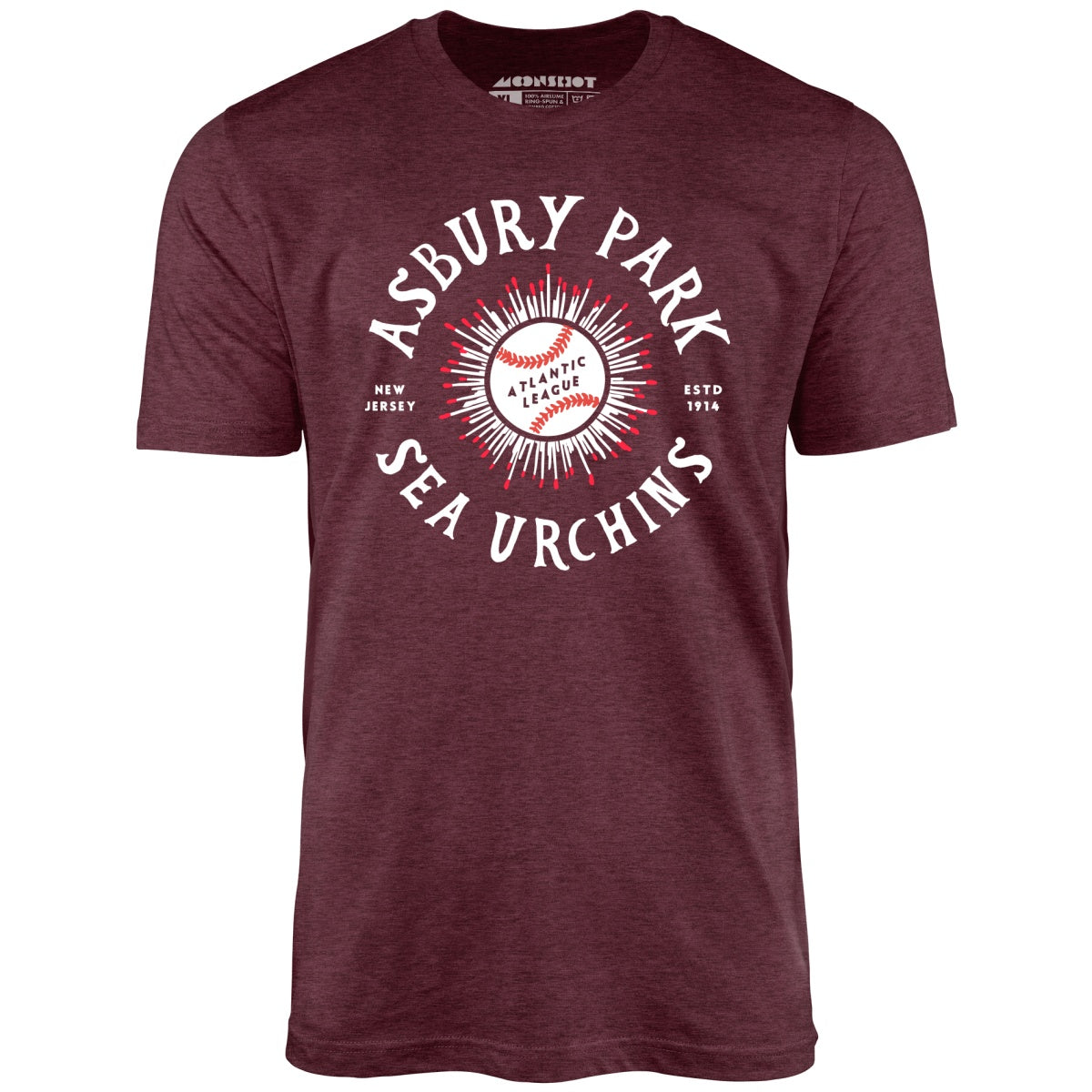 Asbury Park Sea Urchins - New Jersey - Vintage Defunct Baseball Teams - Unisex T-Shirt