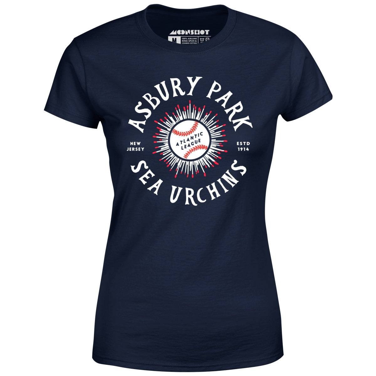 Asbury Park Sea Urchins - New Jersey - Vintage Defunct Baseball Teams - Women's T-Shirt