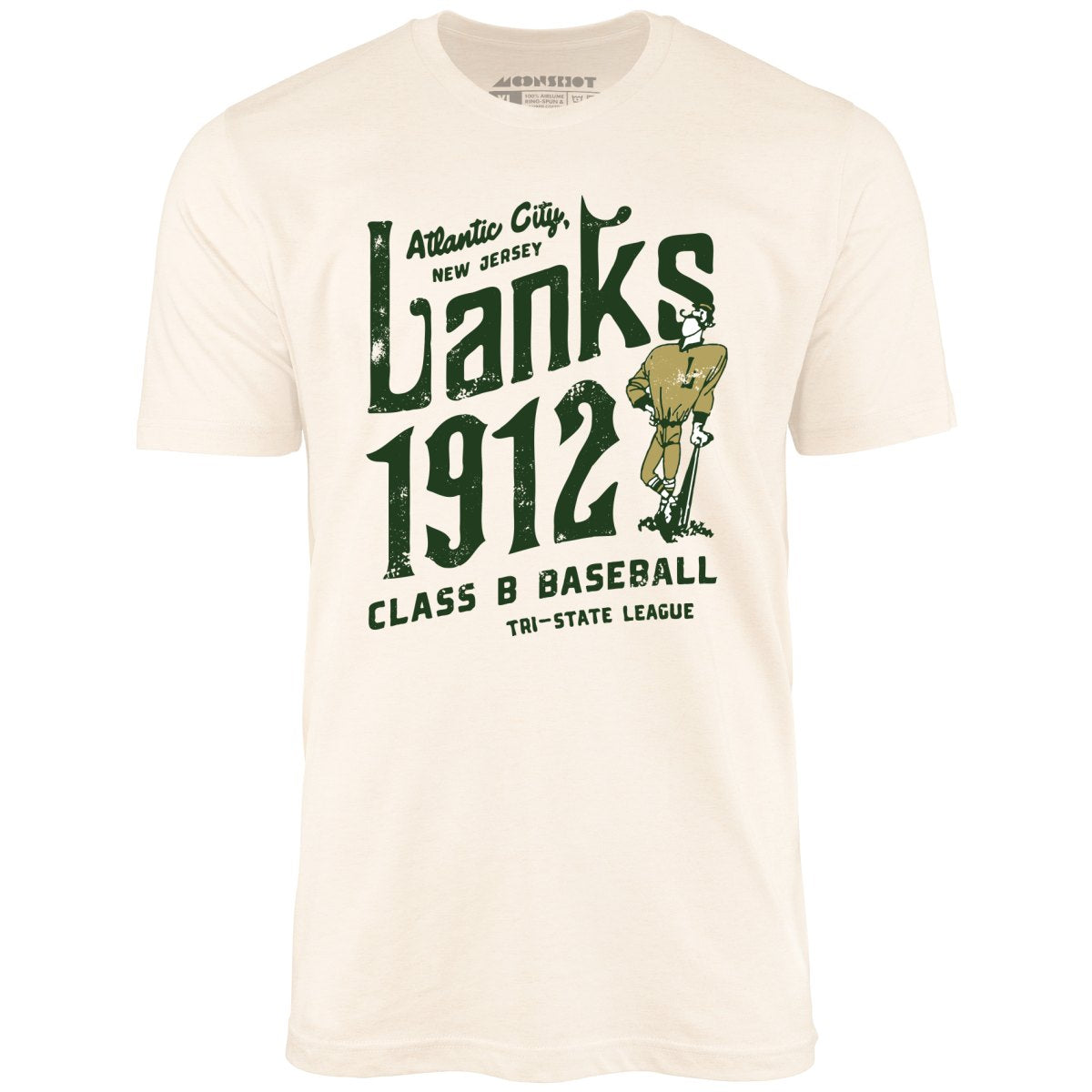 Atlantic City Lanks - New Jersey - Vintage Defunct Baseball Teams - Unisex T-Shirt