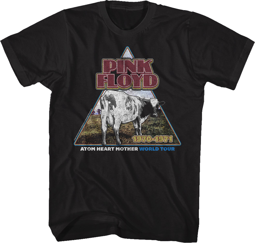 Atom Heart Mother World Tour Pink Floyd T-Shirt