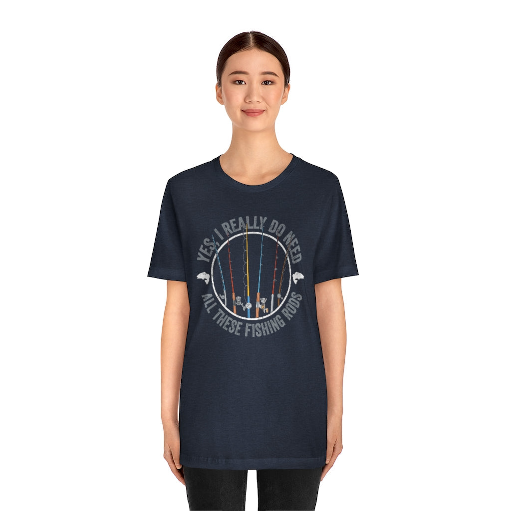 All These Fishing Rods Men's/Unisex Super Soft Tee