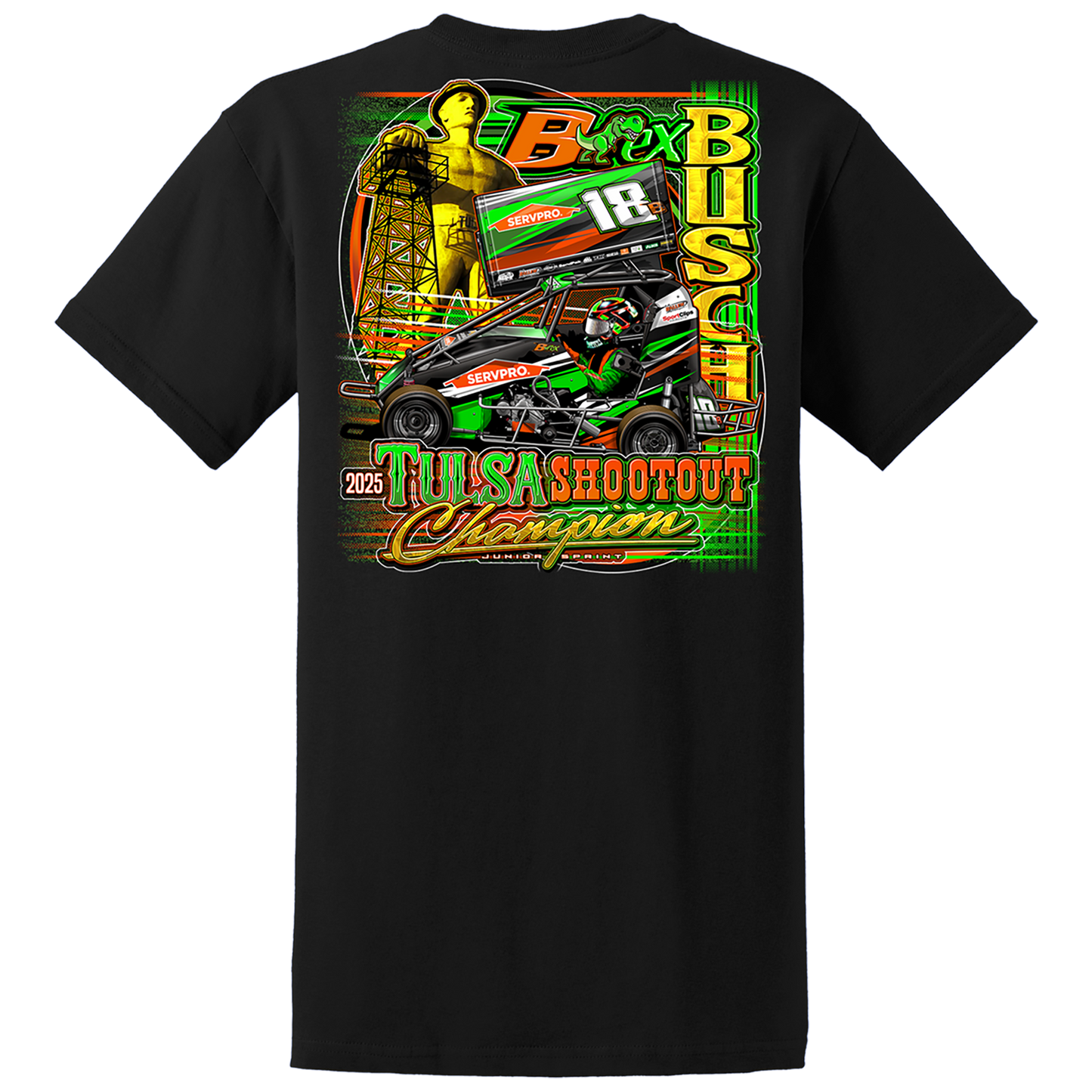 BREXTON BUSCH TULSA SHOOTOUT CHAMPION TEE