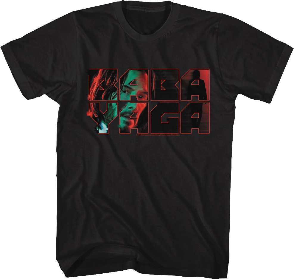 Baba Yaga Photo John Wick T-Shirt