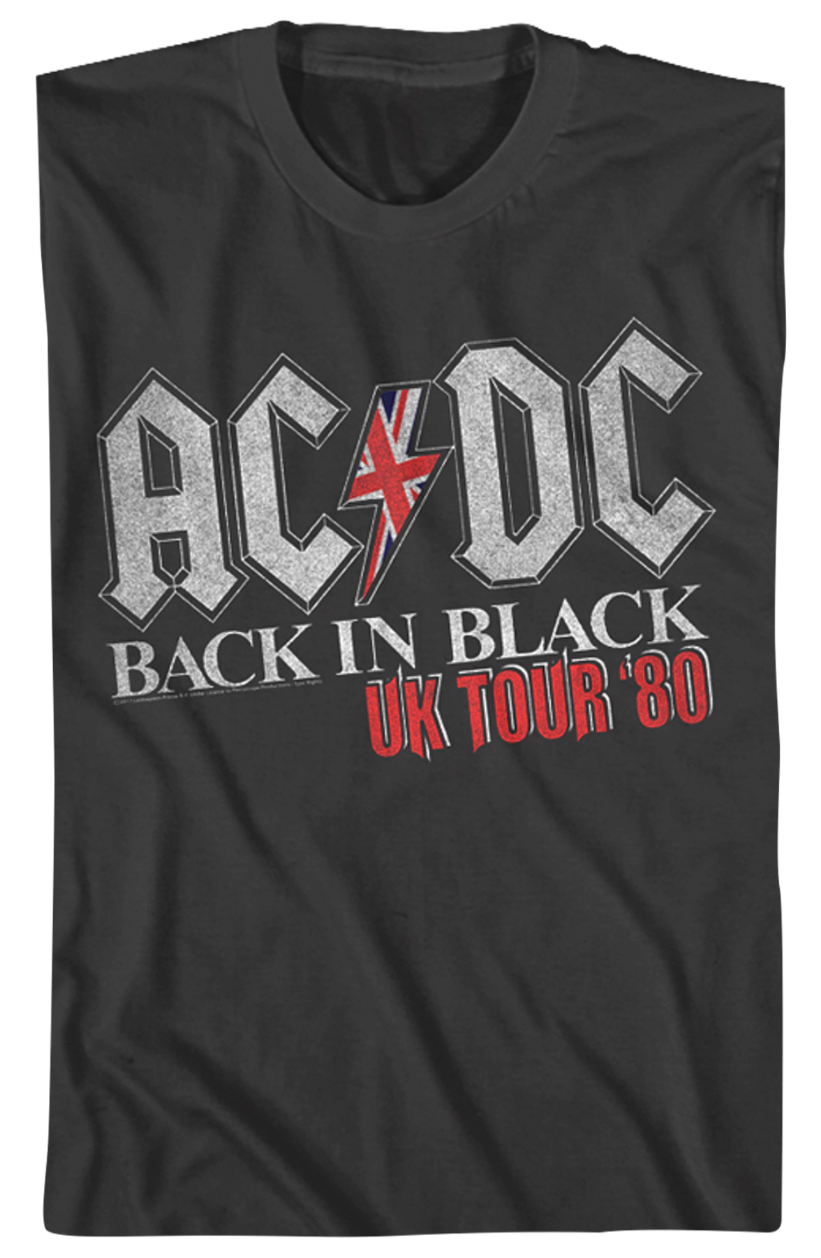 Back In Black UK Tour ACDC T-Shirt