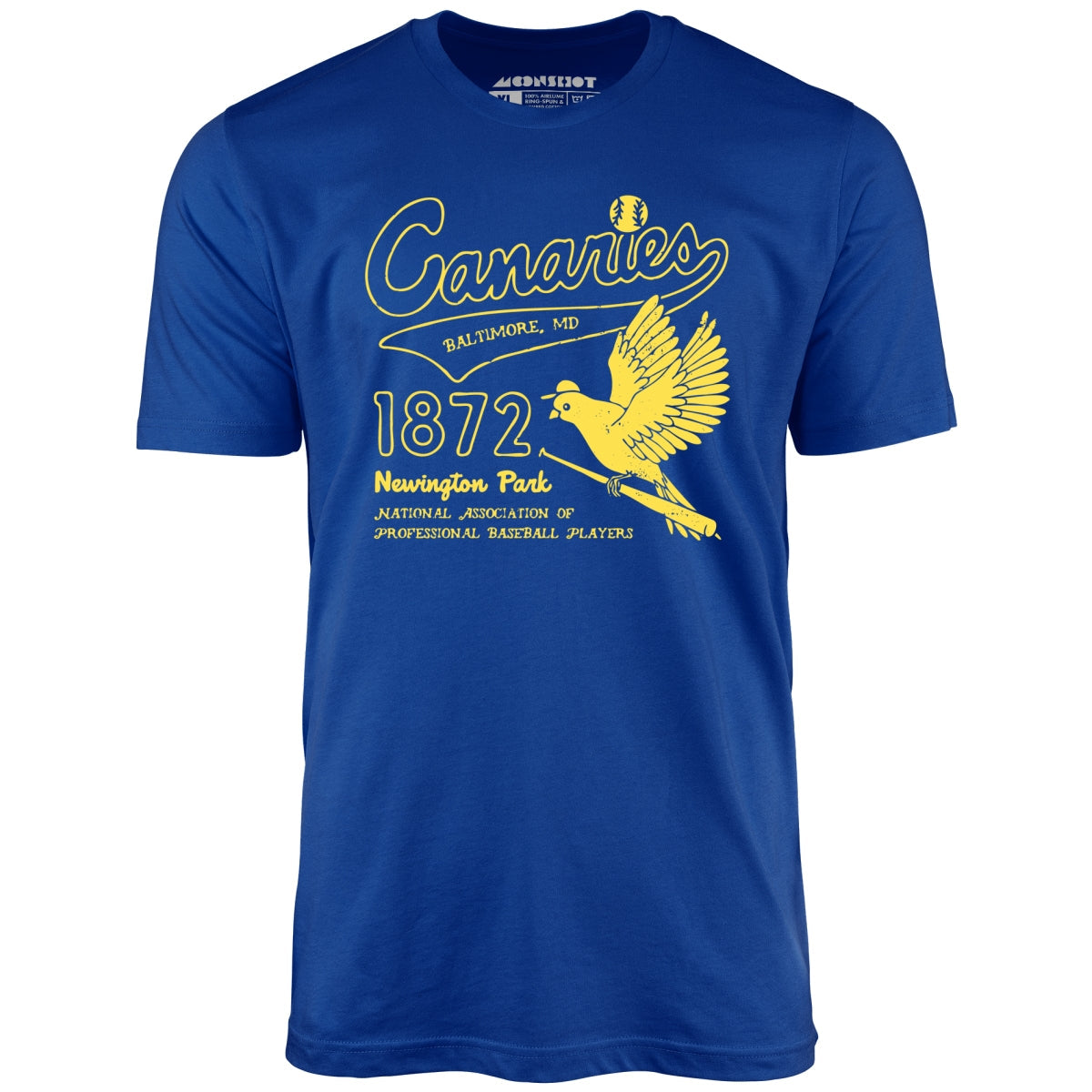 Baltimore Canaries - Maryland - Vintage Defunct Baseball Teams - Unisex T-Shirt