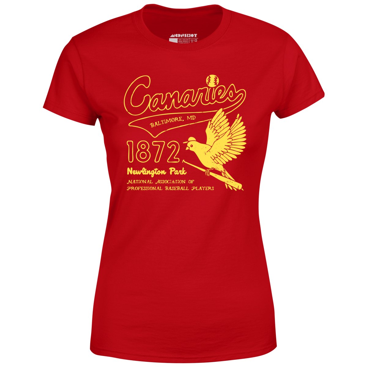 Baltimore Canaries - Maryland - Vintage Defunct Baseball Teams - Women's T-Shirt