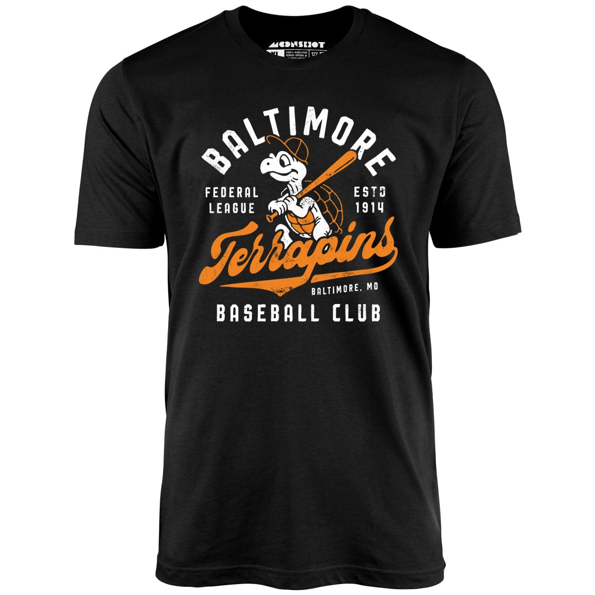 Baltimore Terrapins - Maryland - Vintage Defunct Baseball Teams - Unisex T-Shirt