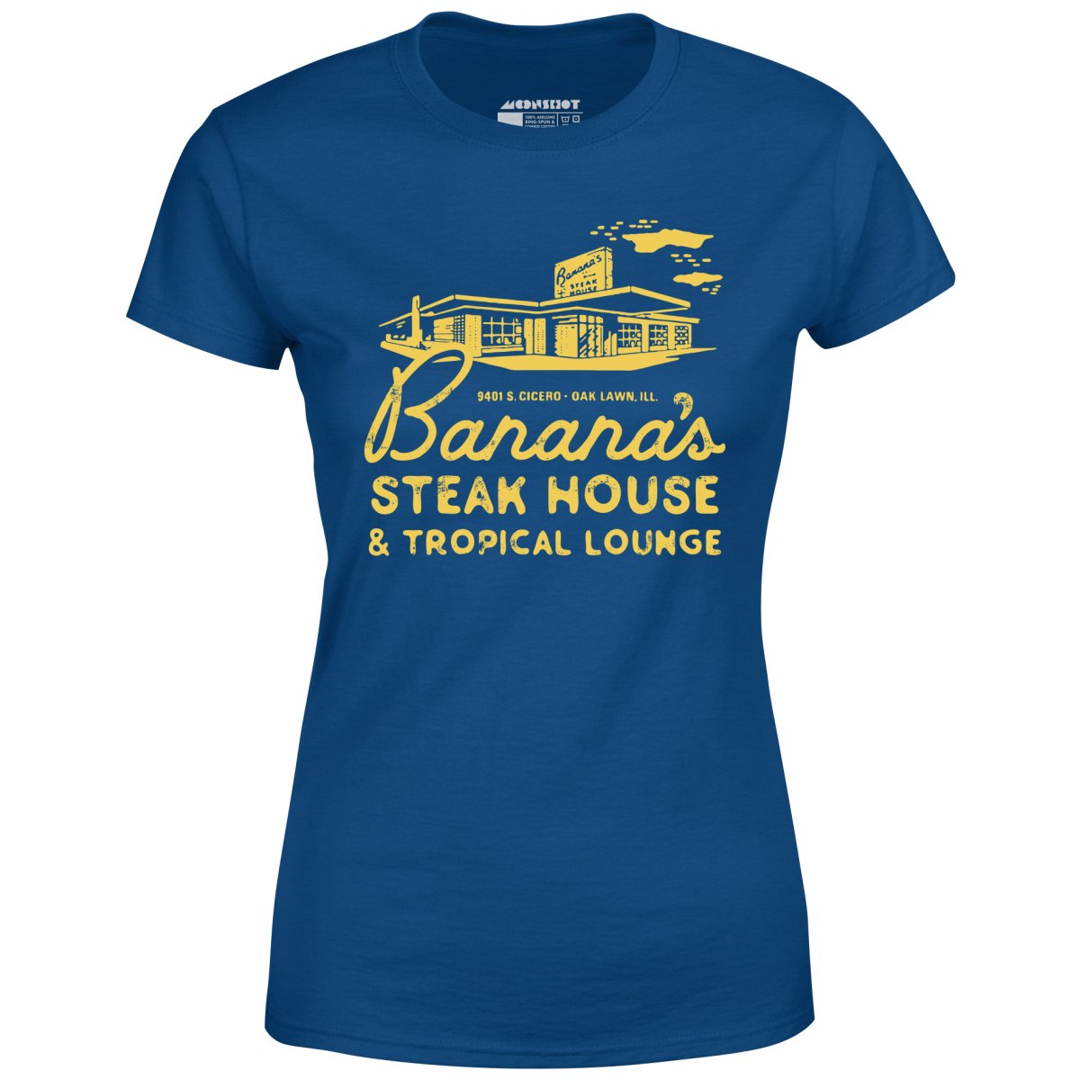 Banana's Steak House - Oak Lawn, Il - Vintage Restaurant - Women's T-Shirt