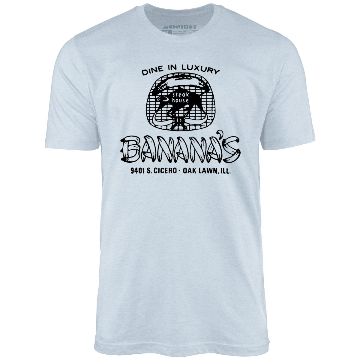 Banana's Steak House v2 - Oak Lawn, IL - Vintage Restaurant - Unisex T-Shirt