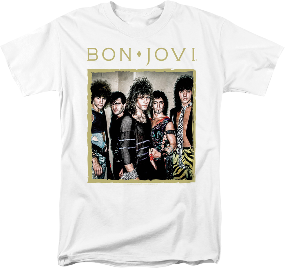 Band Photo Bon Jovi T-Shirt