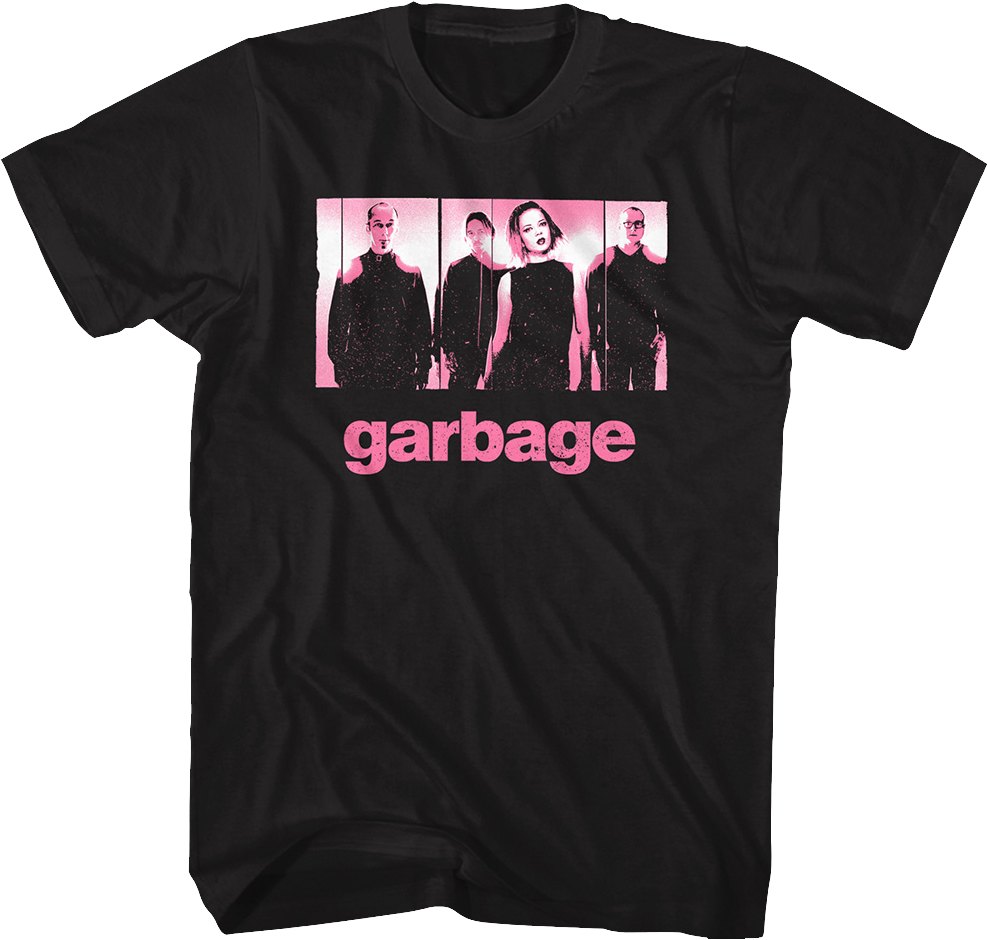 Band Photo Garbage T-Shirt