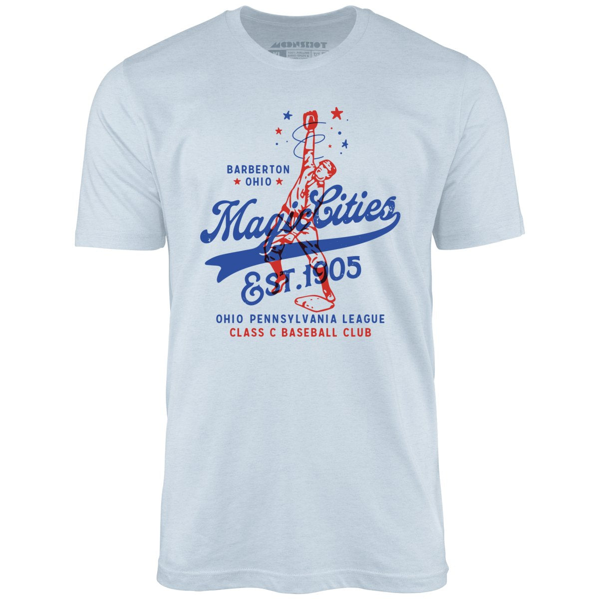 Barberton Magic Cities - Ohio - Vintage Defunct Baseball Teams - Unisex T-Shirt