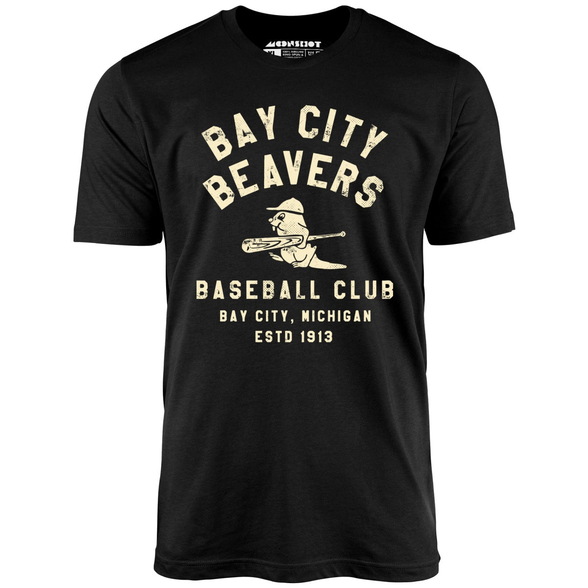 Bay City Beavers - Michigan - Vintage Defunct Baseball Teams - Unisex T-Shirt