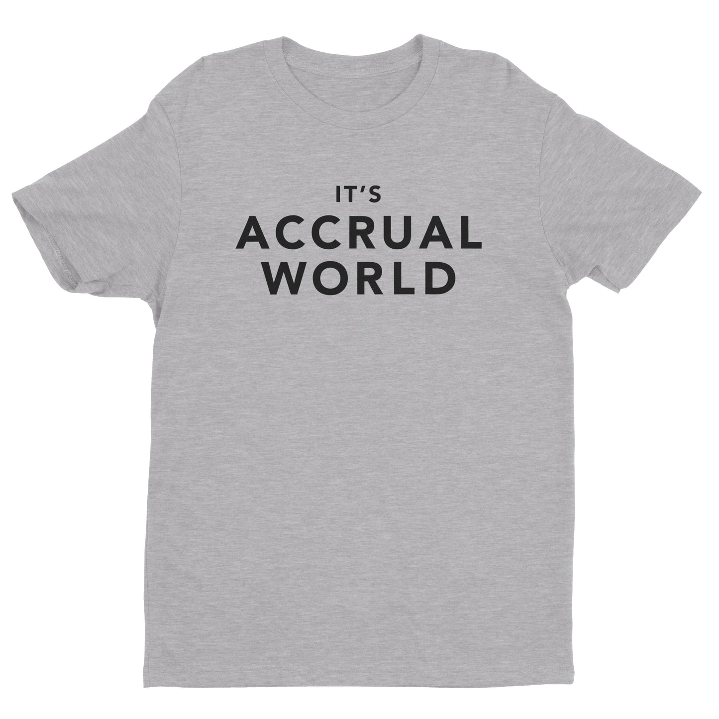 It's Accrual World Tee