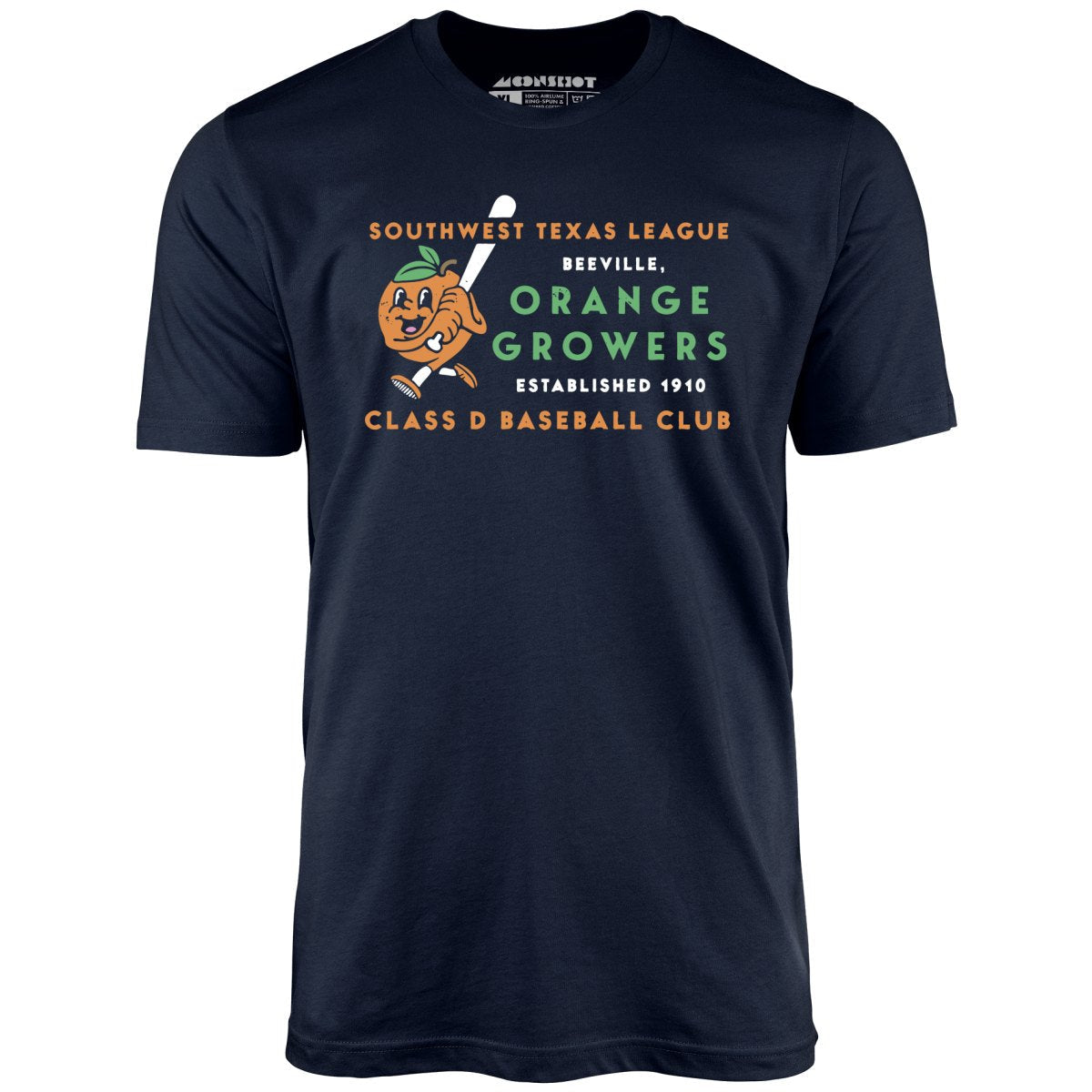 Beeville Orange Growers - Texas - Vintage Defunct Baseball Teams - Unisex T-Shirt