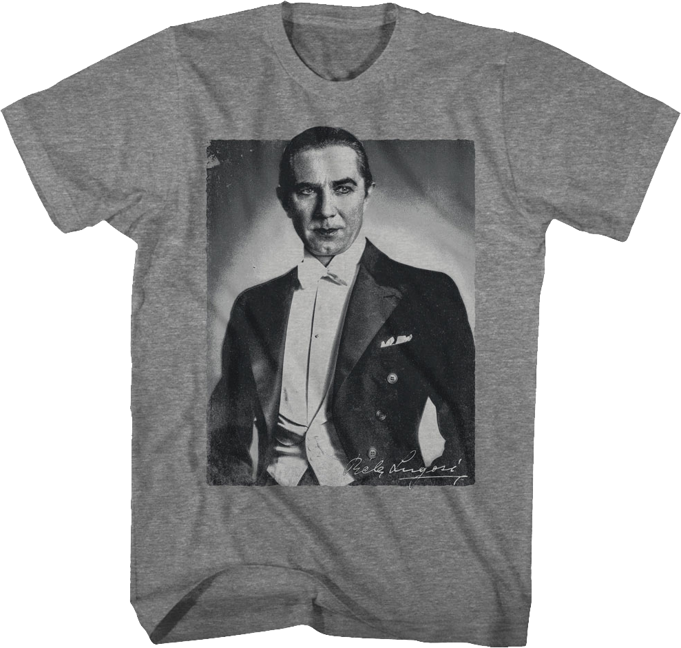 Black And White Photo Bela Lugosi T-Shirt