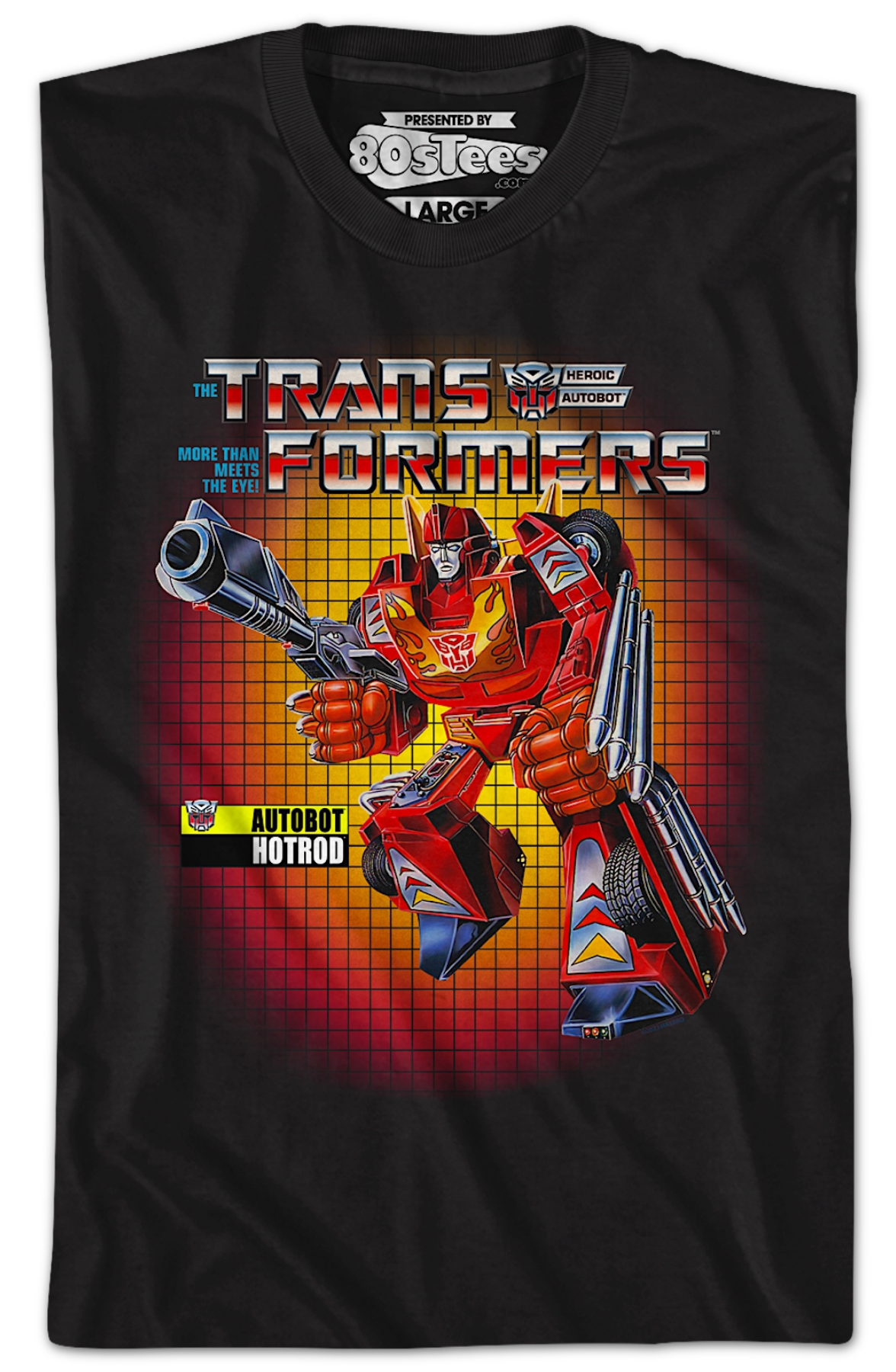 Box Art Hot Rod Transformers T-Shirt