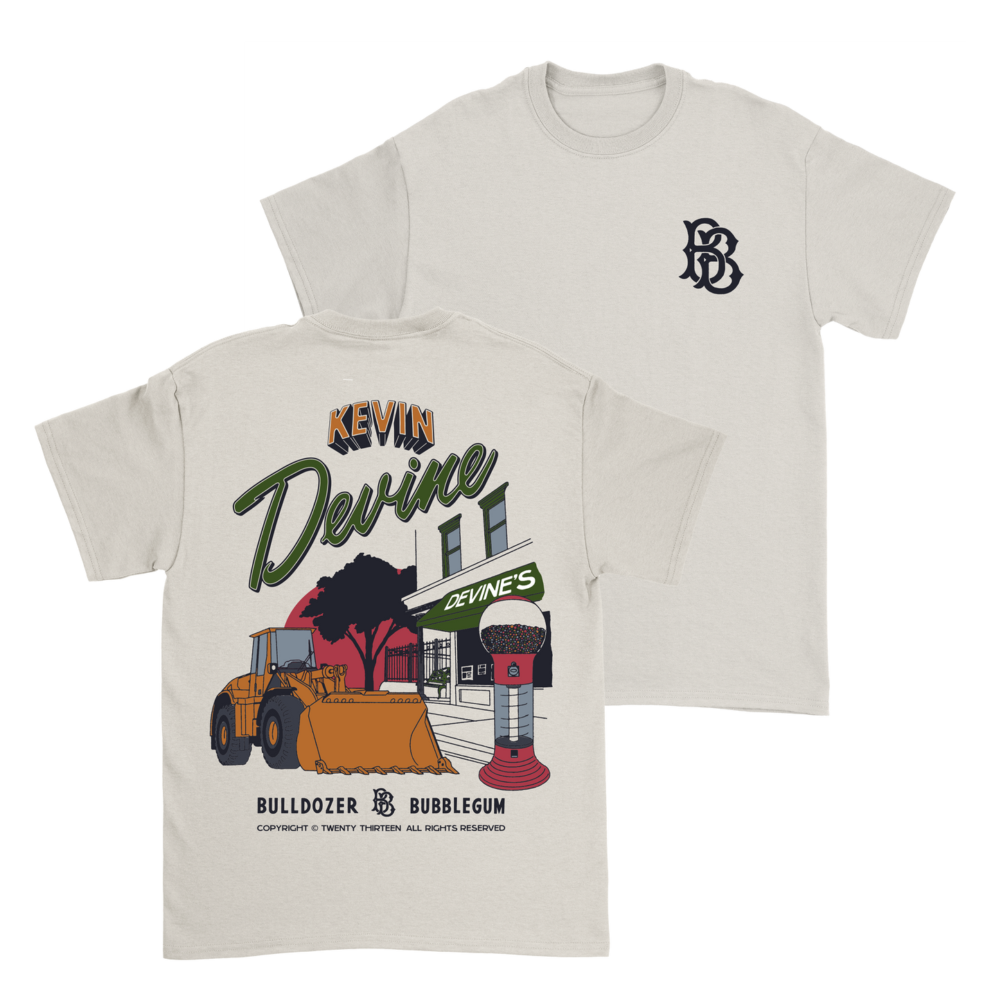 Kevin Devine - Bubbledozer T-Shirt