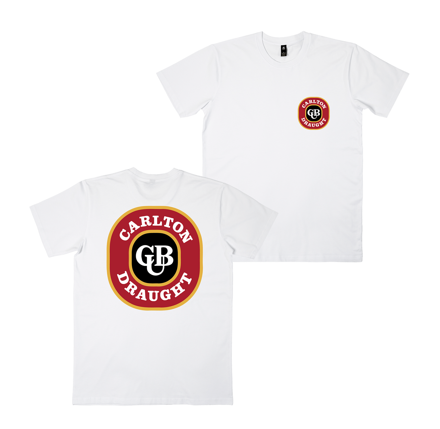 Carlton Draught Vintage Tee White