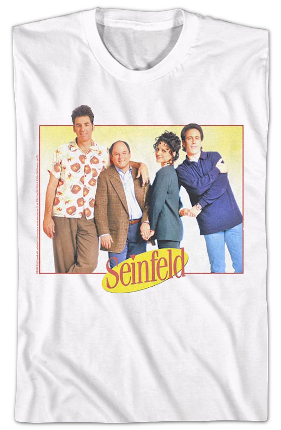Cast Group Photo Seinfeld T-Shirt
