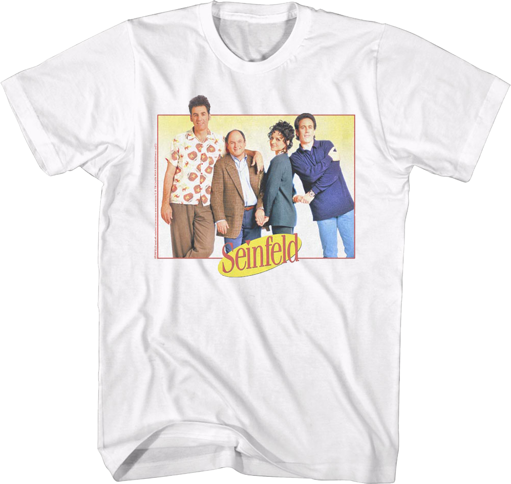 Cast Group Photo Seinfeld T-Shirt