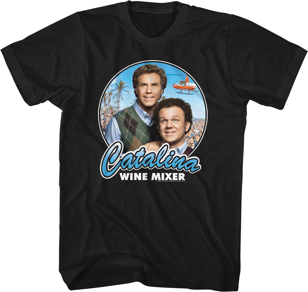 Catalina Wine Mixer Photo Step Brothers T-Shirt