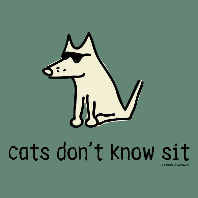 Cats Don't Know Sit T-Shirt - Classic Garment Dyed