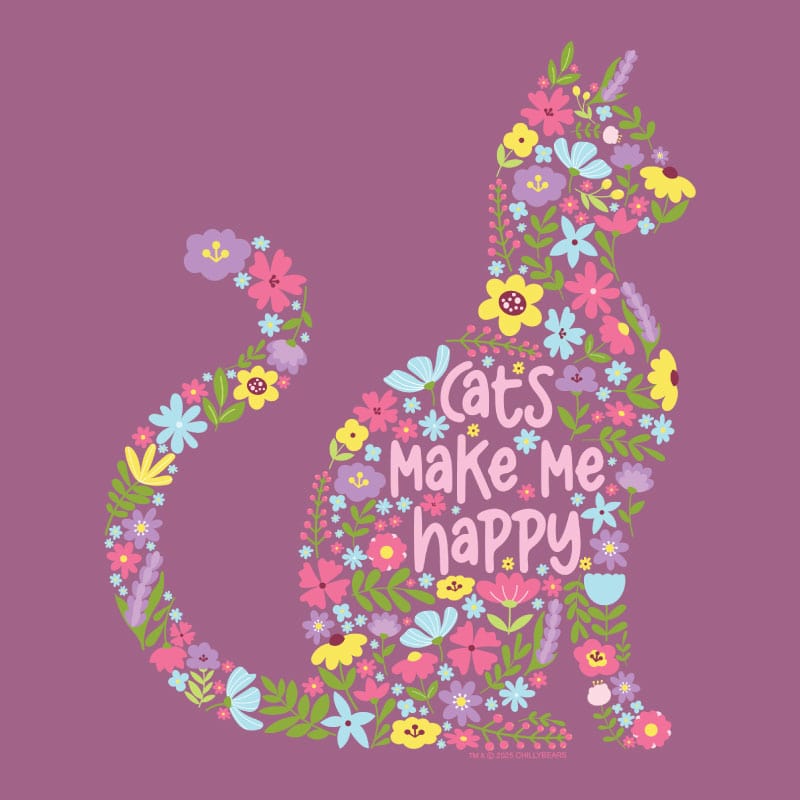 Cats Make Me Happy - Classic Tee