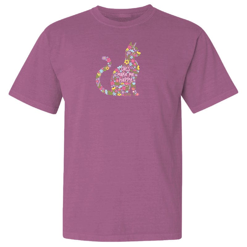 Cats Make Me Happy - Classic Tee