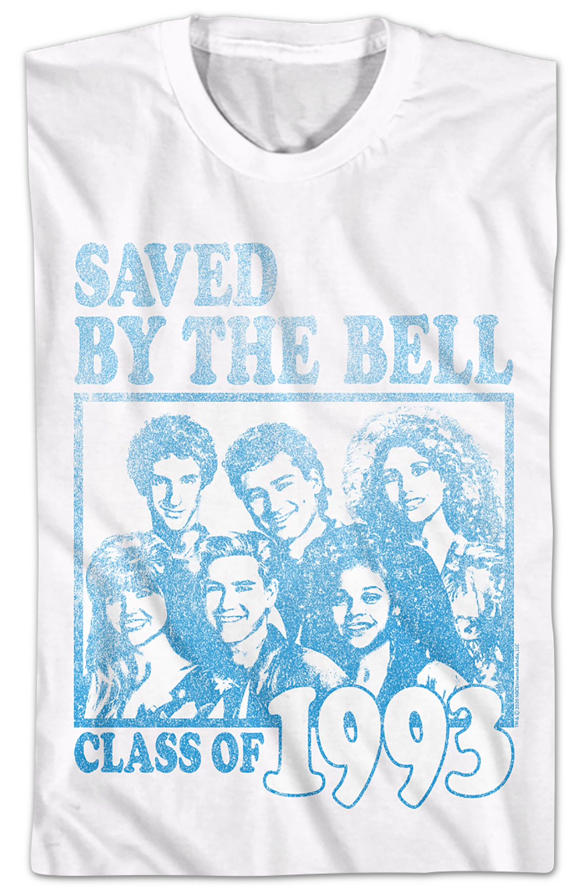Class Of 1993 Group Photo Saved By The Bell T-Shirt