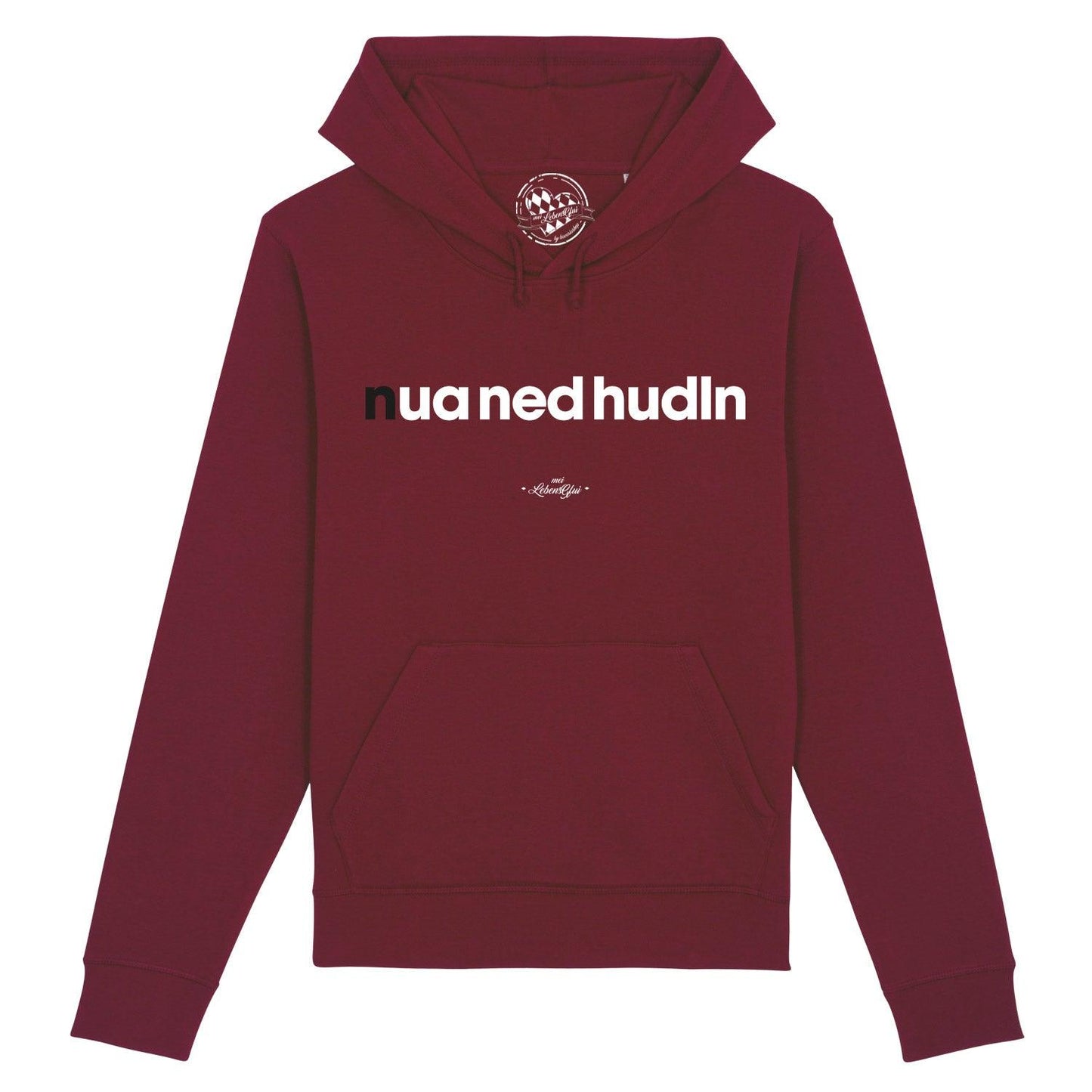 Damen Hoodie "Nua ned hudln"