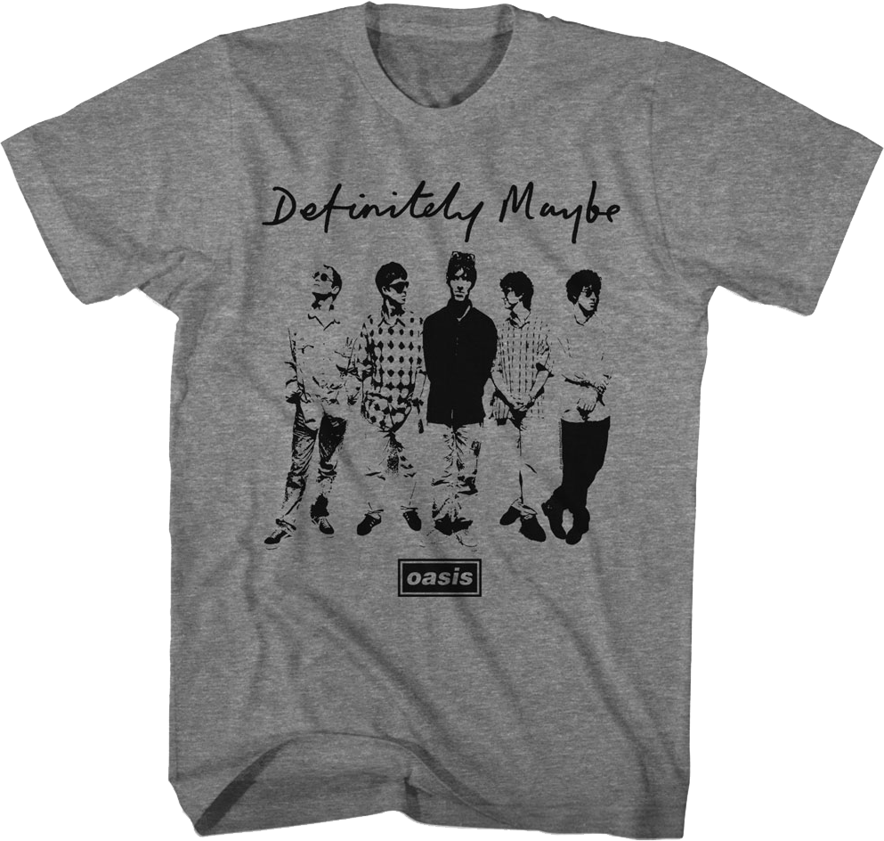 Definitely Maybe Photo Oasis T-Shirt