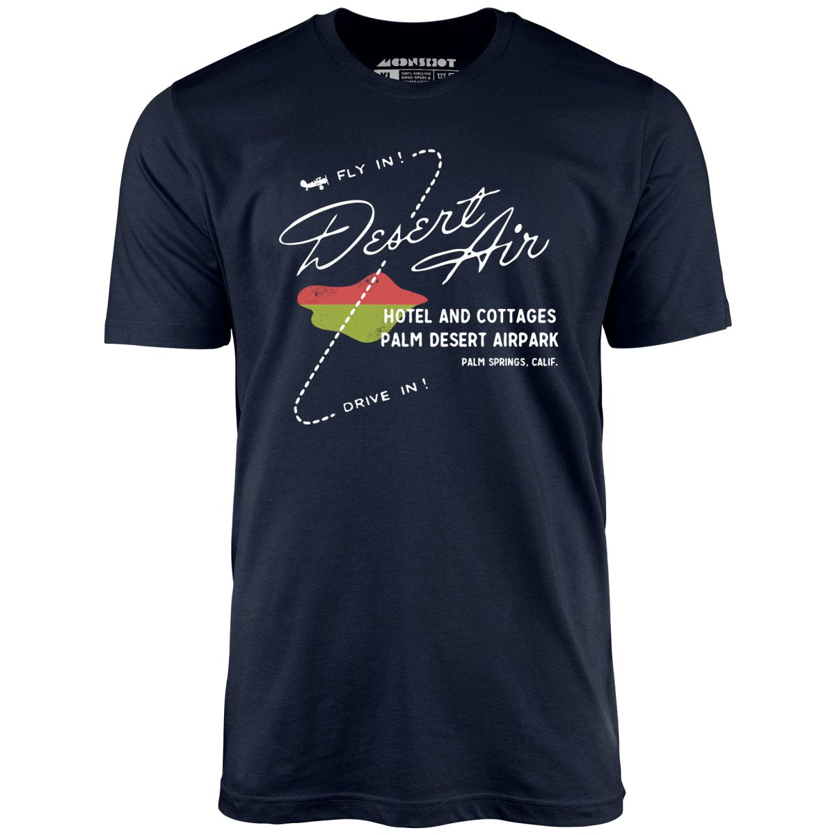 Desert Air Hotel & Cottages - Vintage Palm Springs, CA - Unisex T-Shirt