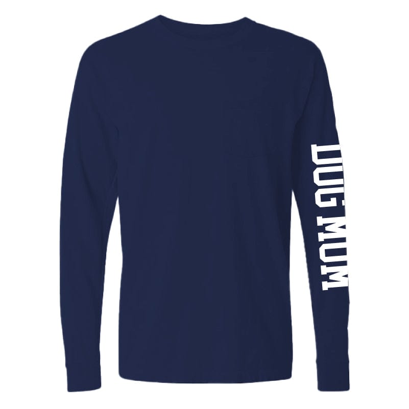 Dog Mom - Classic Long-Sleeve Pocket Tee