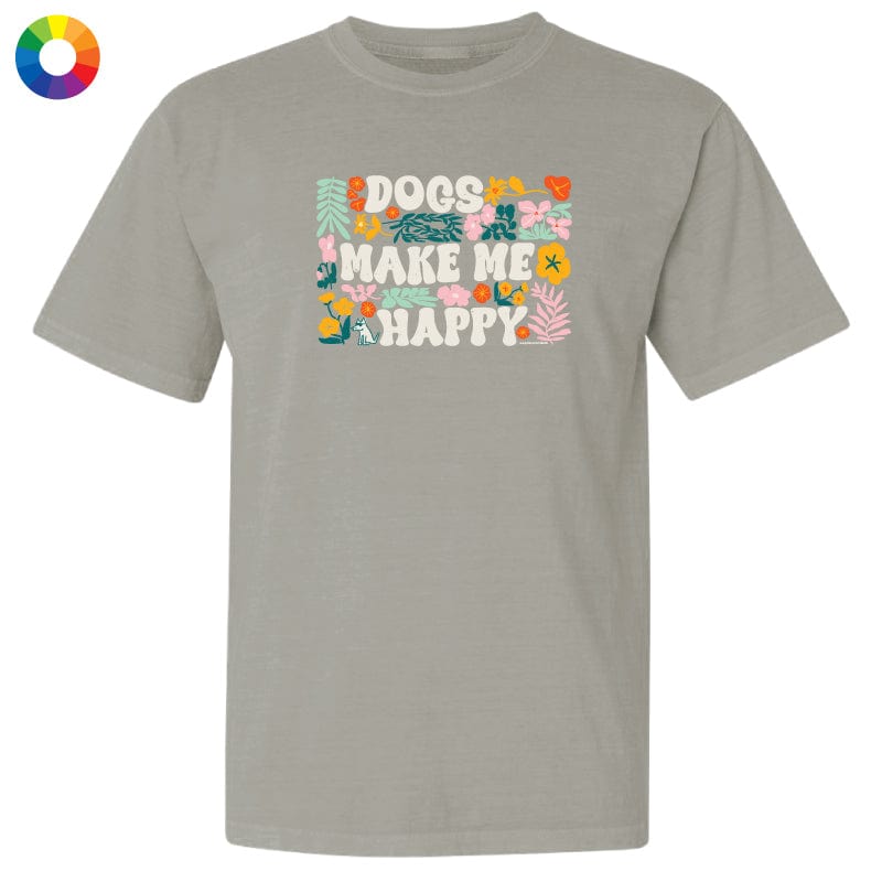 Dogs Make Me Happy - Classic Tee