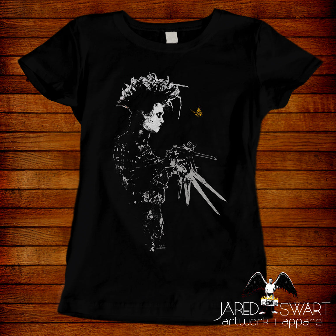 Edward Scissorhands T-shirt by Jared Swart inspired by Tim Burton's film classic