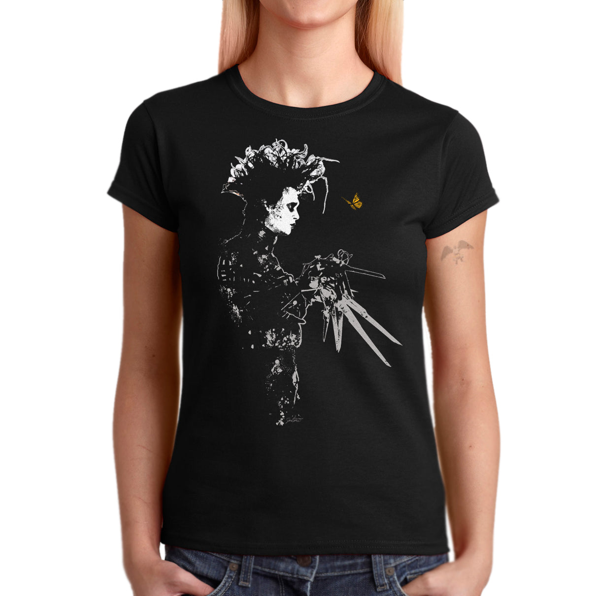 Edward Scissorhands T-shirt by Jared Swart inspired by Tim Burton's film classic