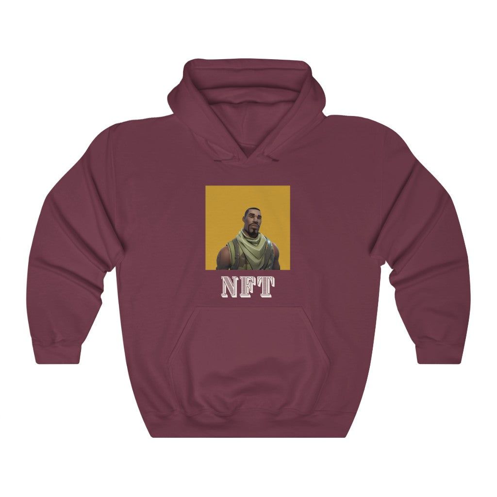 Fortnite Default skin NFT - Unisex Heavy Blendâ„¢ Hooded Sweatshirt