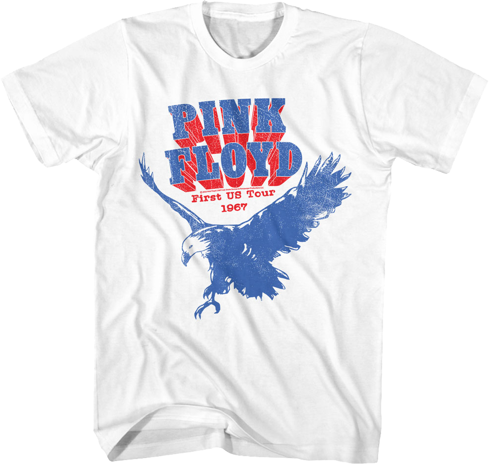 First US Tour Eagle Pink Floyd T-Shirt